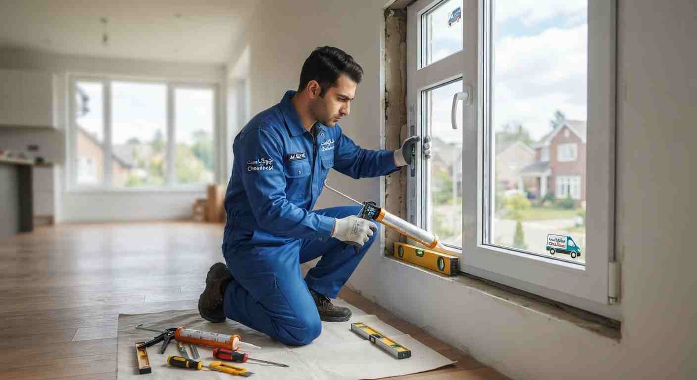 نصب حرفهای پنجره UPVC کرج توسط چوکوبست؛ تضمین کیفیت و عایقبندی